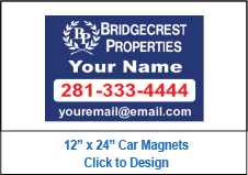 Bridgecrest Properties Signs